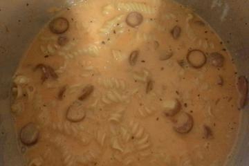 Macarrão de panela de pressão com queijo