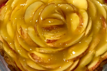Torta de maçã delícia