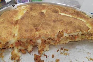 Torta Simples de Camarão(Tipo Empadão)