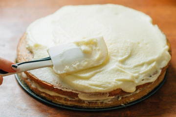 Creme fácil para recheio de bolo