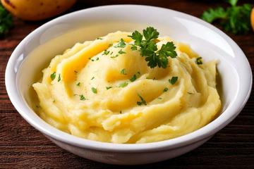 Purê vegano de batatas