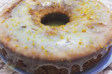 Bolo de laranja molhadinho