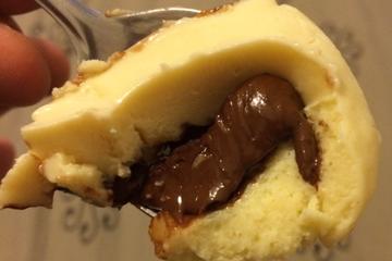Trufa de leite ninho recheada com Nutella