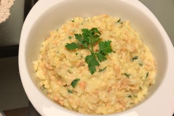 Risoto ao Salmão