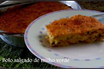 Bolo salgado de milho verde