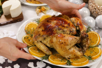 Frango com laranja
