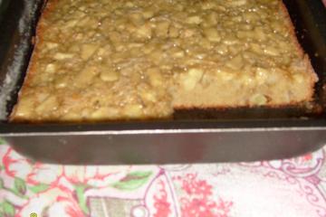 Bolo de maçã