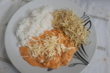 Estrogonofe vegetariano