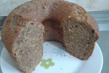 Bolo de Granola de liquidificador
