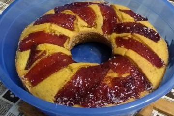 Bolo de Fubá Vegano Fofinho - Receita