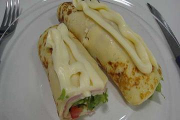 Panqueca fria de verão