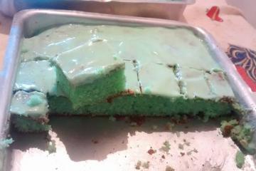 Bolo de gelatina de limão