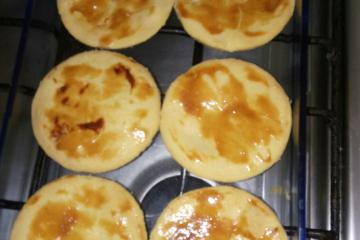 Torta de frango com massa podre diferente