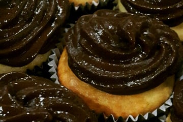 Cupcake sem glúten e sem lactose