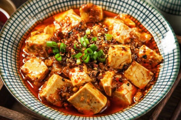 Mapo tofu: receita chinesa com tofu, carne moída e molho apimentado