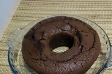 Bolo de cacau com aveia de liquidificador