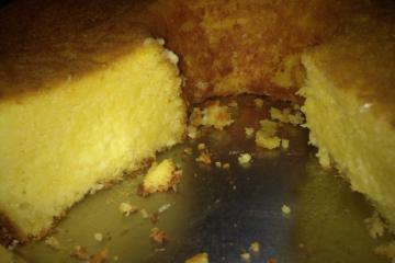 Bolo de milho cremoso