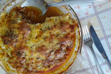 Parmegiana de carne moída