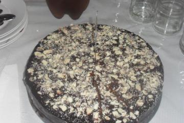 Bolo de chocolate simples e fofo