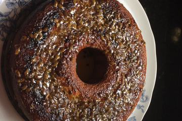 Bolo de maracujá de liquidificador fácil