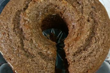 Bolo de Granola de liquidificador