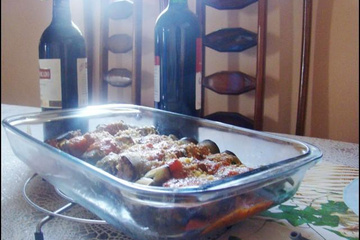 Canelone de Berinjela