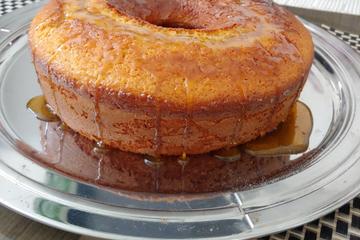 Bolo de laranja molhadinho