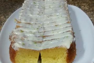 Bolo de limão magnífico