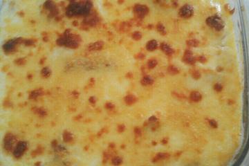 Filé de frango gratinado