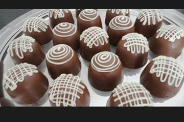 Trufas de chocolate