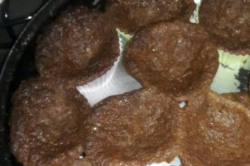 Cupcake de chocolate