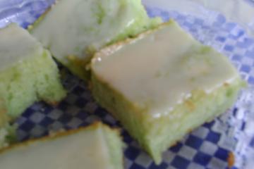 Bolo de gelatina de limão