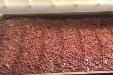 Cobertura de bolo simples de chocolate