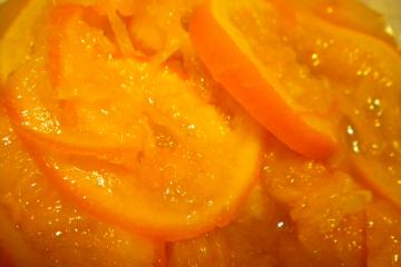 Doce de laranja pera