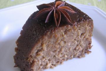 Pudim de pão integral