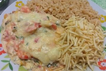 Souflé de camarão