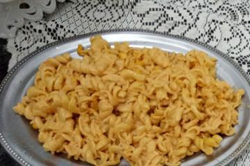Macarrão ao creme de leite