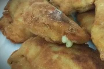 Filé de frango recheado com presunto e queijo