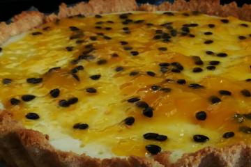 Torta de maracujá