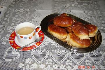 Pãezinhos de maçã e passas