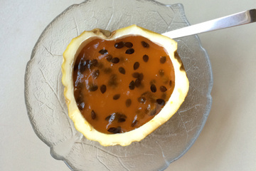 Deliciosa mousse de maracujá