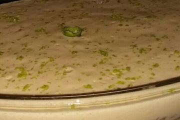 Pavê de mousse de limão