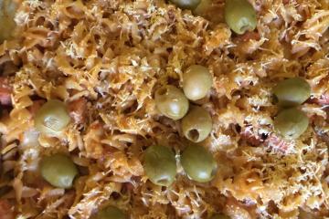Macarrão de pizza