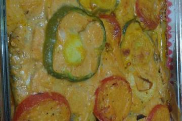 Filé de peixe ao forno