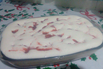 Espuma de morango