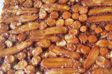 Torta de banana no liquidificador