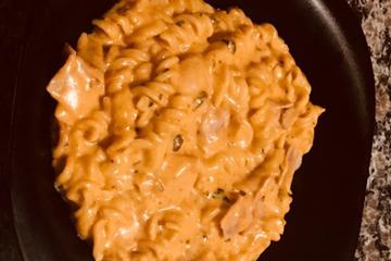 Macarrão de panela de pressão super rápido