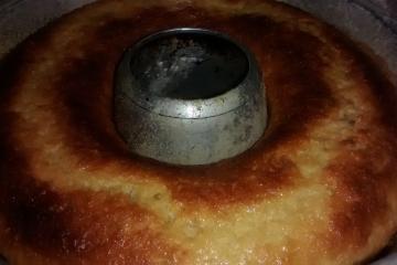 Bolo de fubá econômico