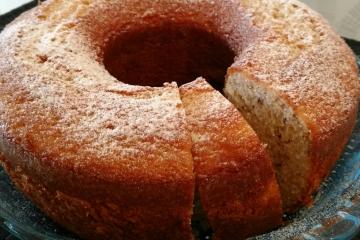 Bolo de gengibre macio