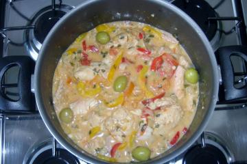 Moqueca de filé de merluza